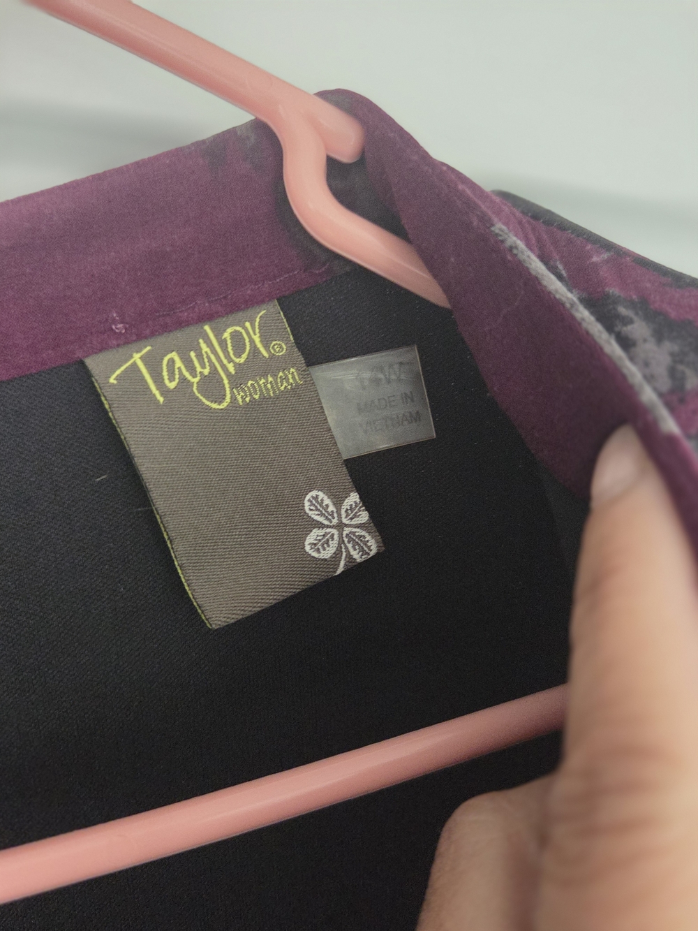 Plum Purple Floral Dress
